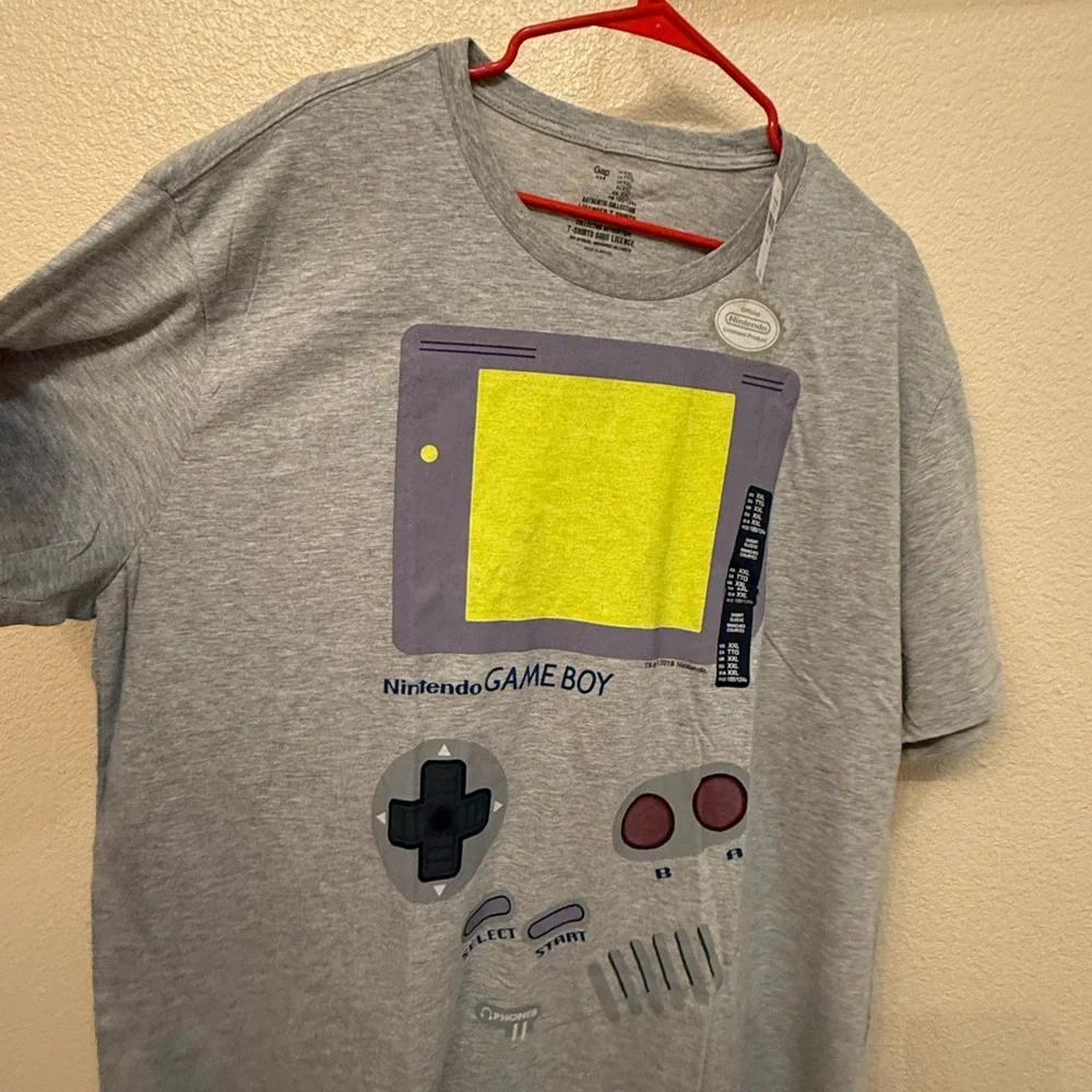 GAP Gray Game Boy Graphic T-Shirt